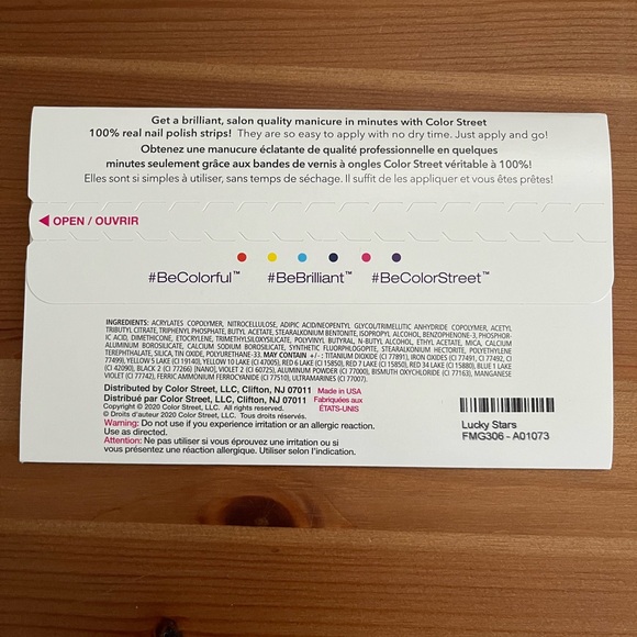 💅  3/$25 ColorStreet - Lucky Stars - Picture 3 of 3